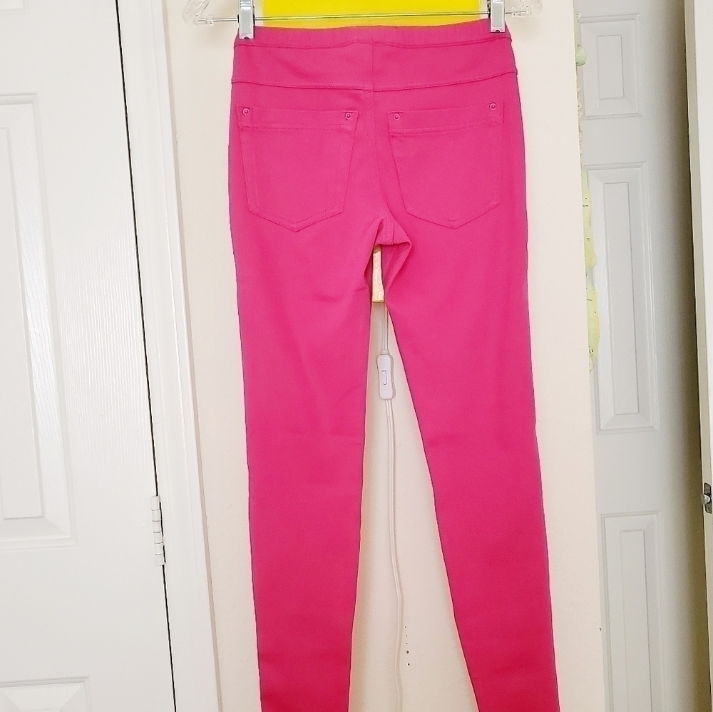 HUE | Hot Pink Jeggings | NWT - Picture 5 of 5